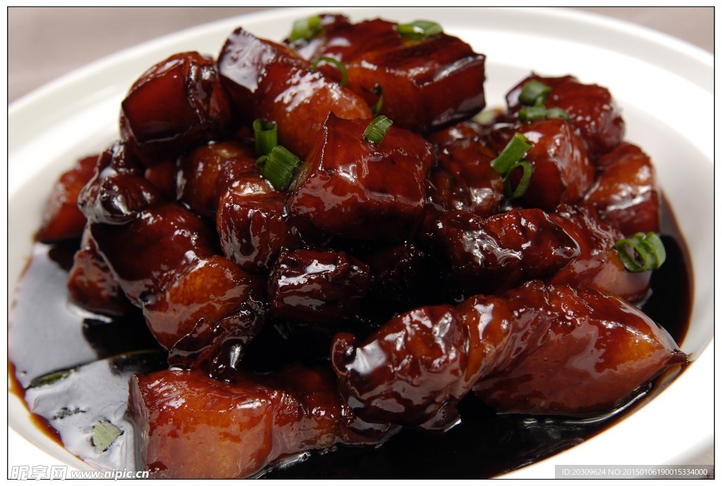 外婆油爆肉
