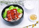 梅菜干卤肉饭