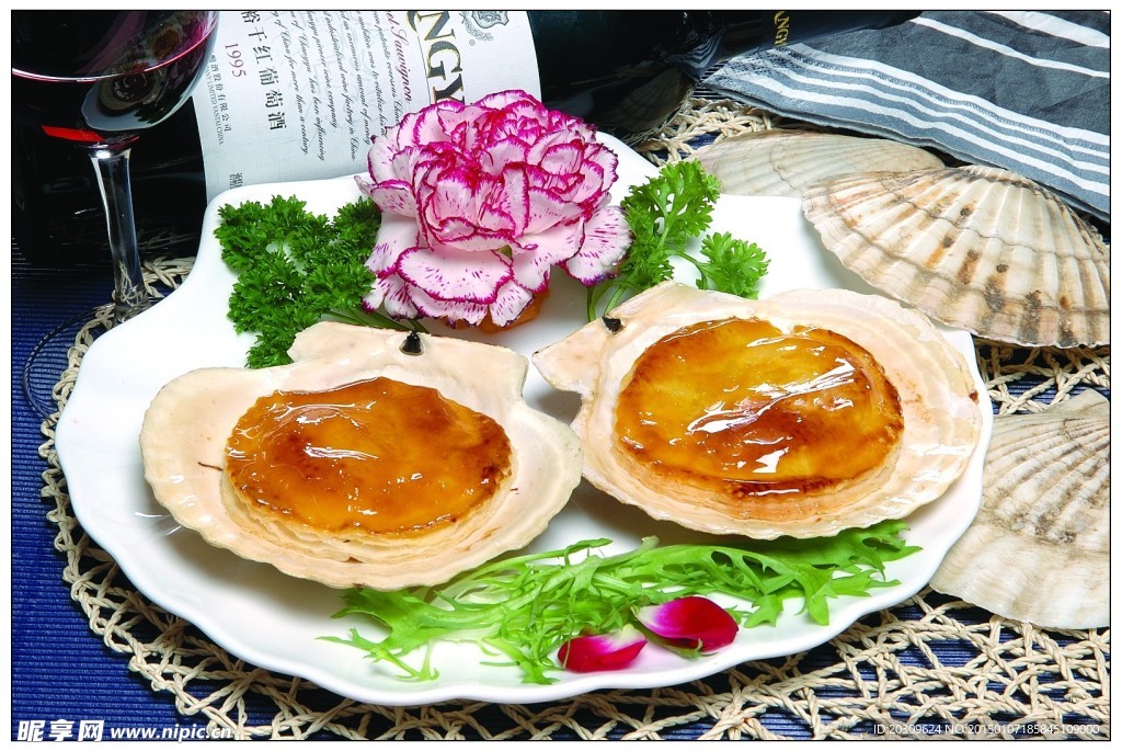 酥皮焗扇贝