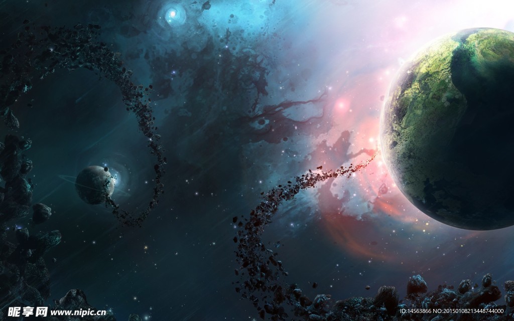 绚丽星空