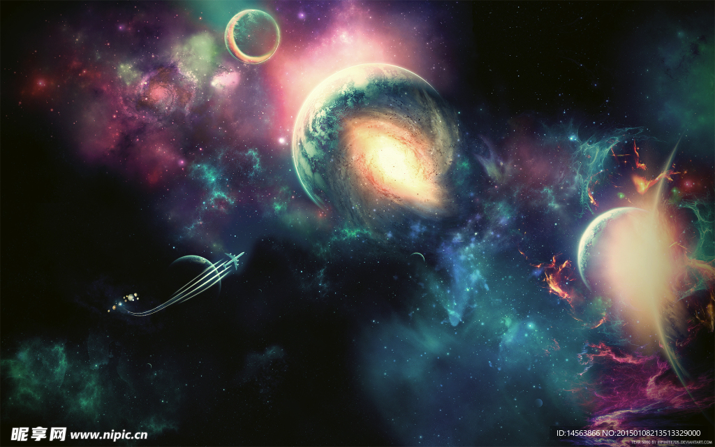 绚丽星空