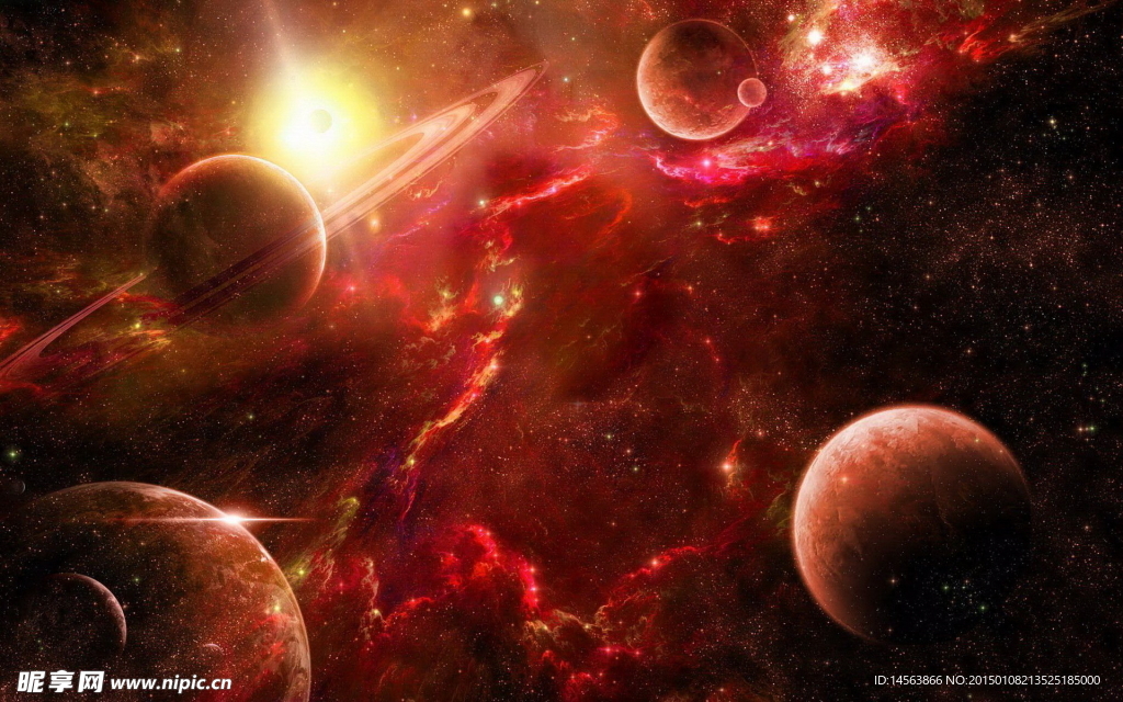 绚丽星空