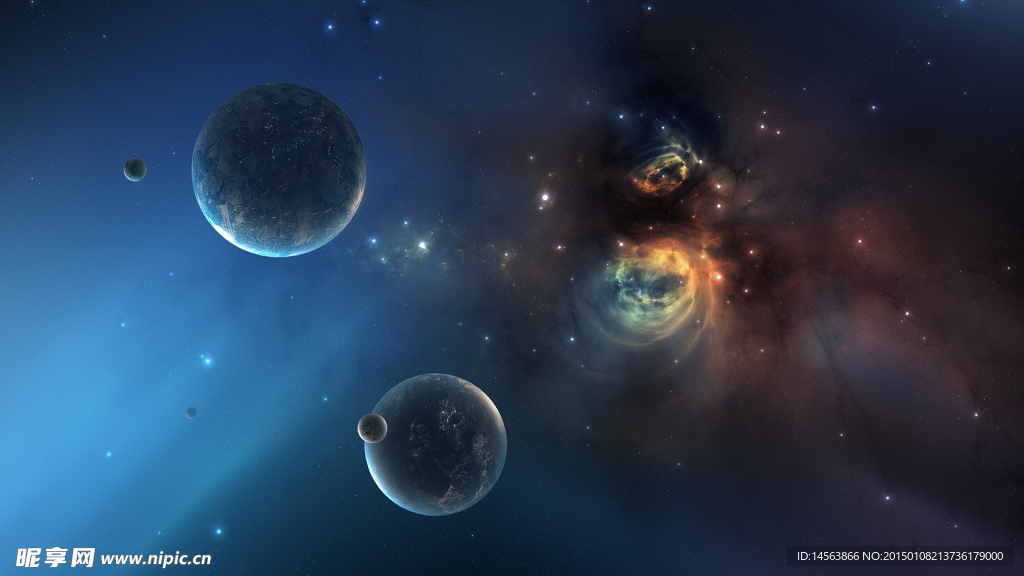 绚丽星空