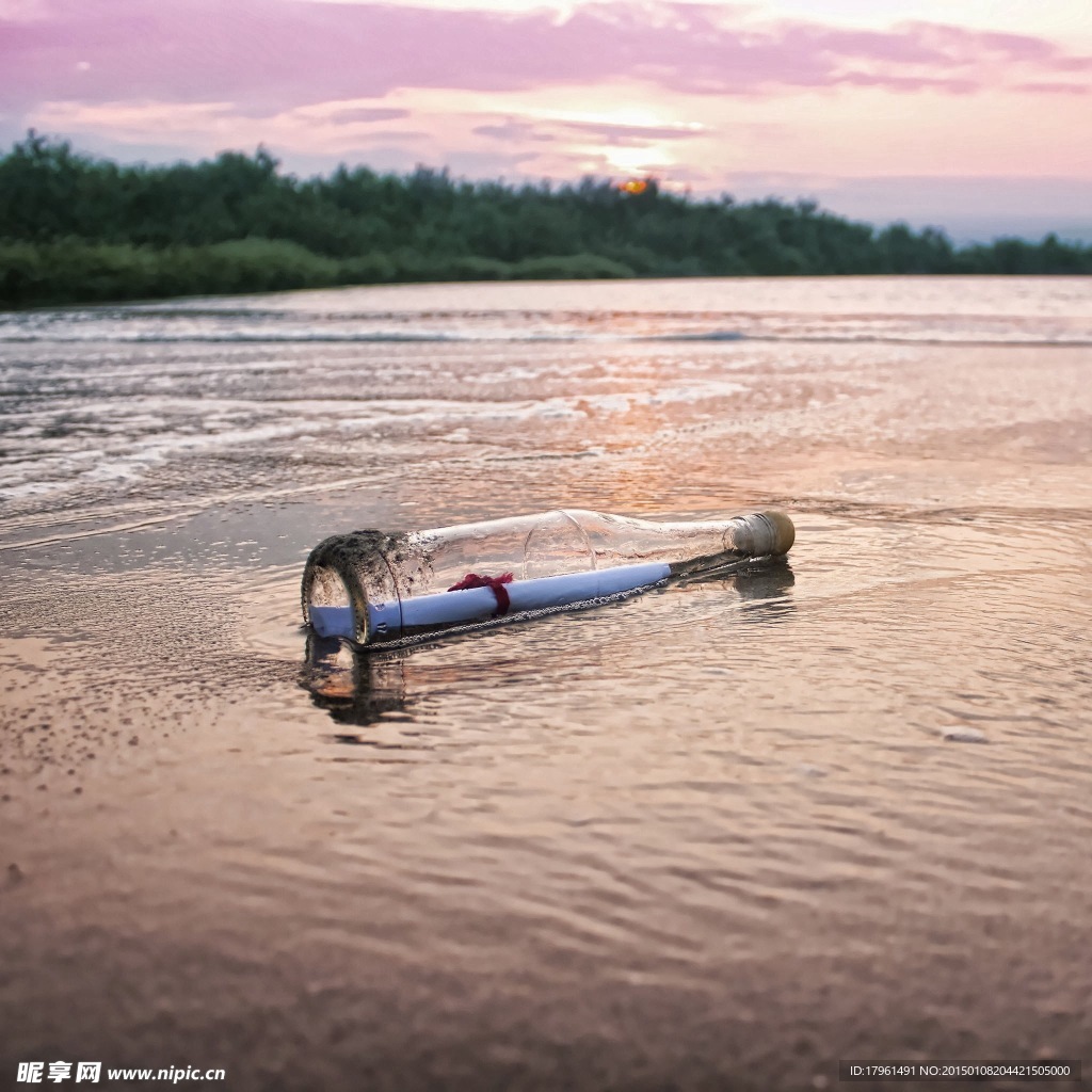 唯美漂流瓶