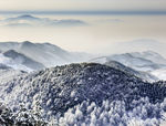 高山雪景