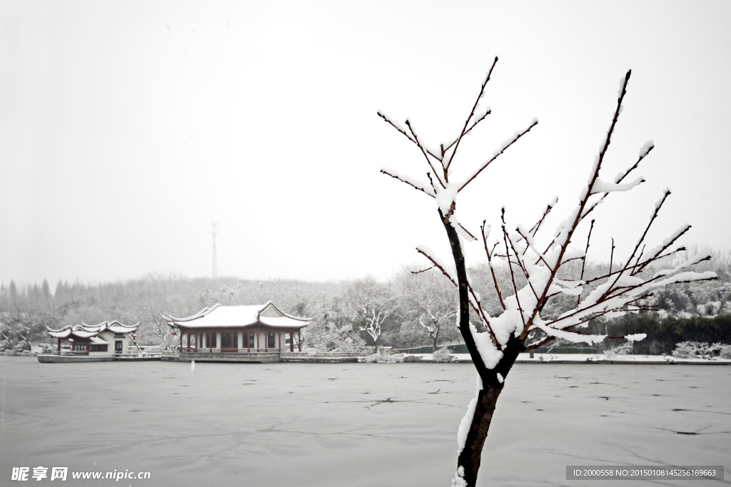 青云雪景