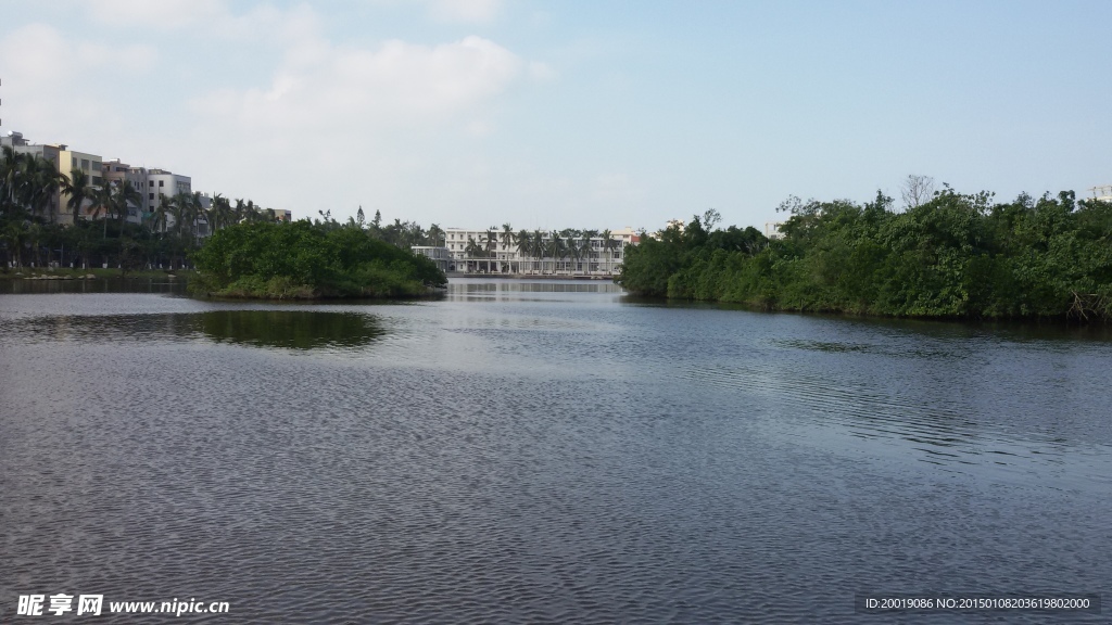 湖景