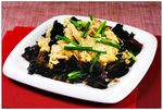 香葱木耳炒鸡蛋