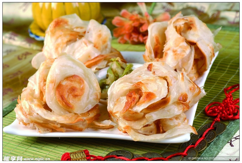 手撕葱油饼