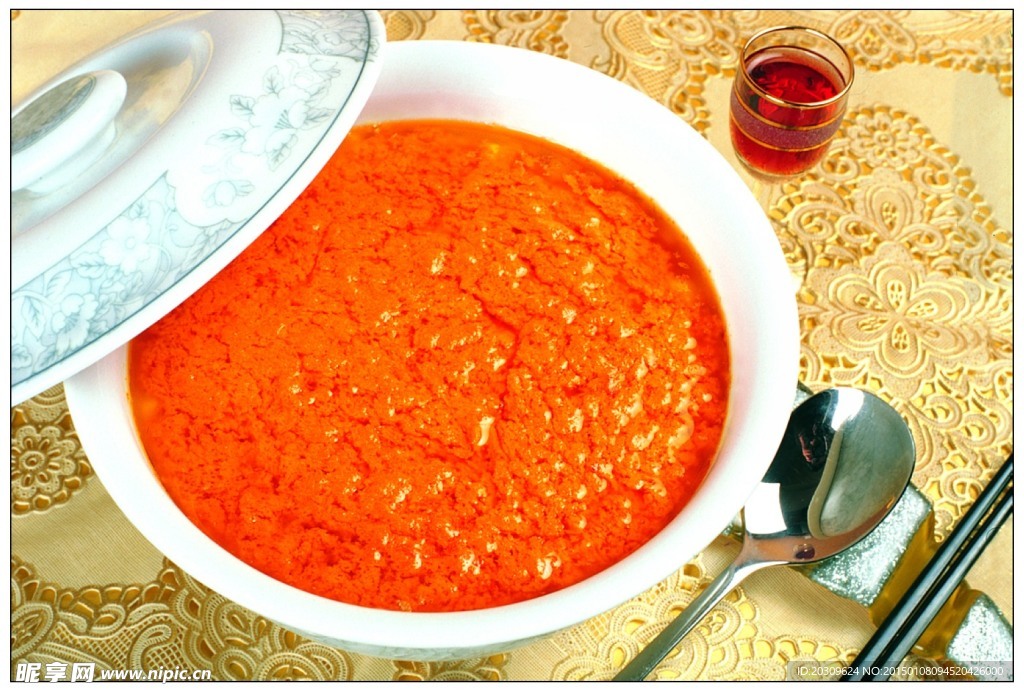 蟹黄豆花