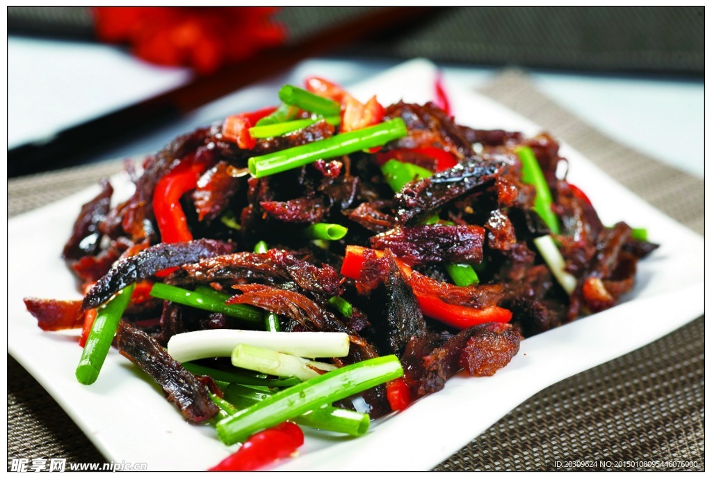 麻辣牛肉干