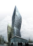 金融大厦建筑景观