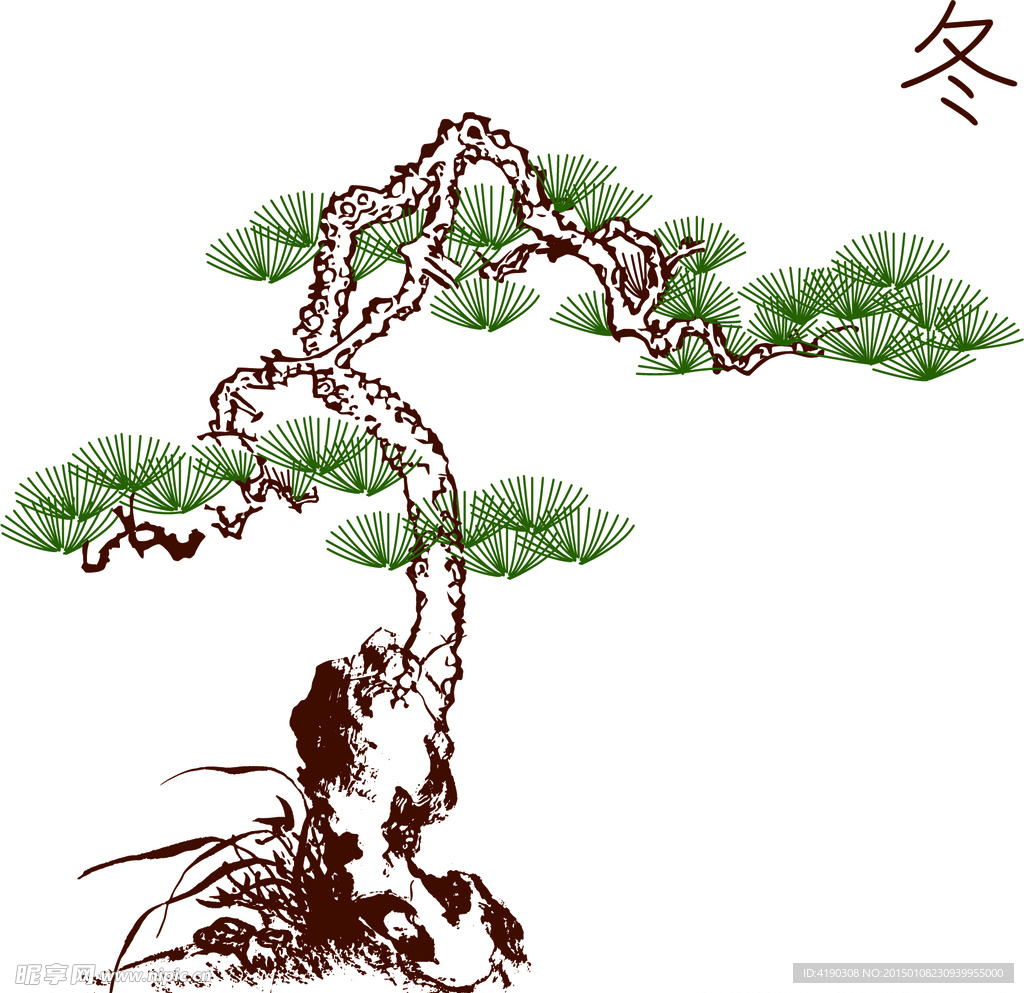 硅藻泥花纹