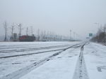高速公路雪景