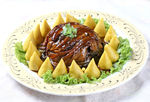 金银山菌扣肉