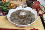 绿茶松茸鸡
