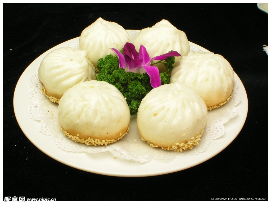 香麻煎包