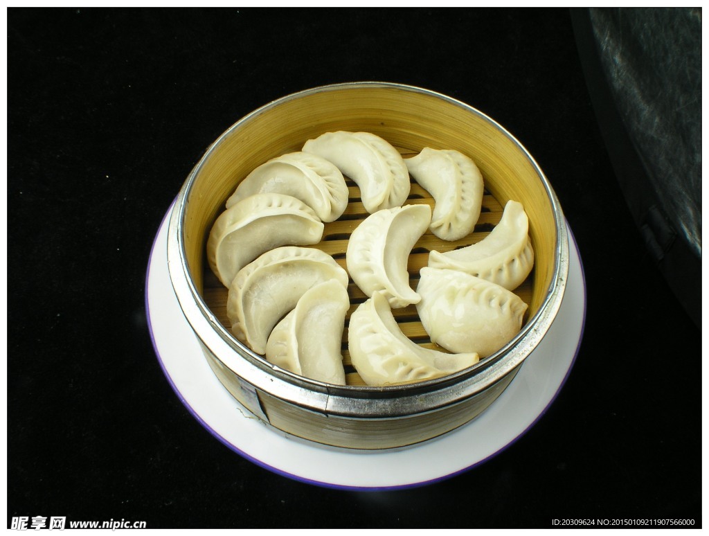 鲜肉蒸饺