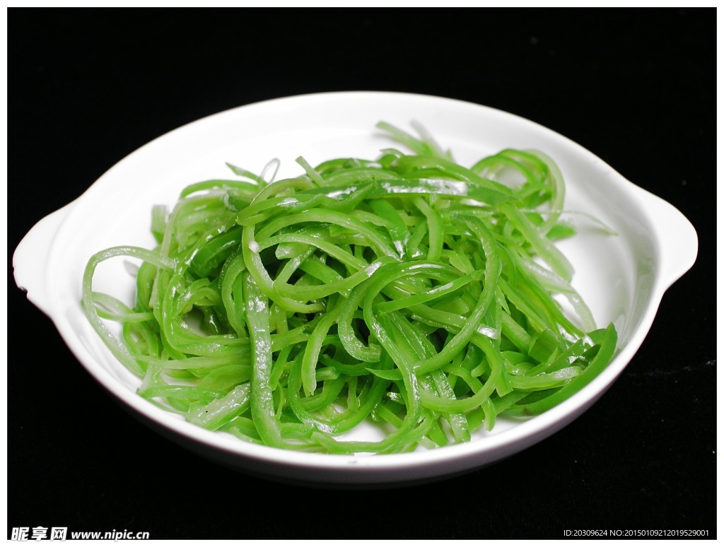 葱油青椒丝