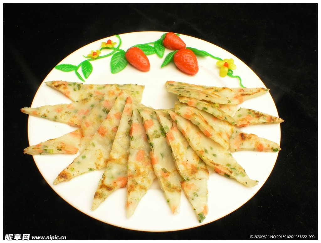 腊味韭香饼