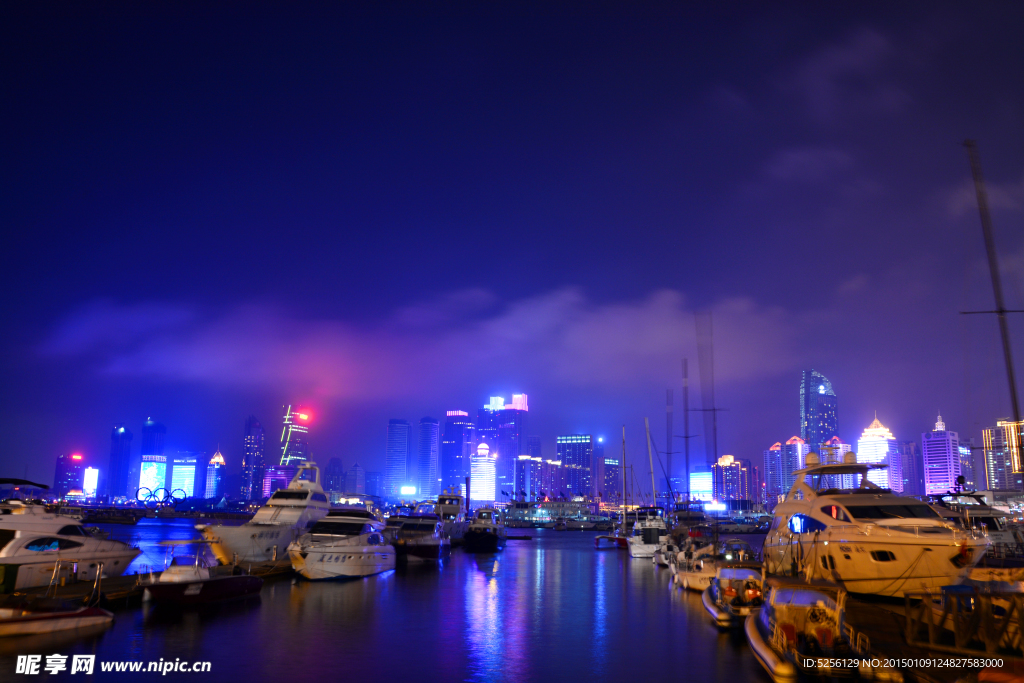 港湾夜景