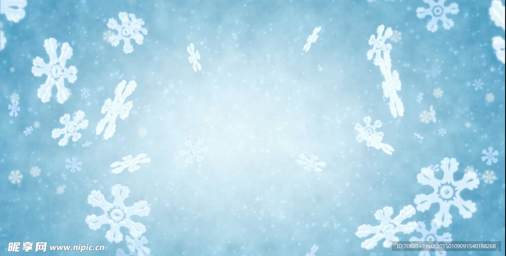 雪花背景