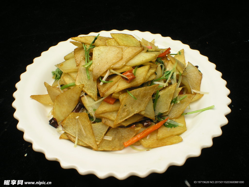 香辣土豆片