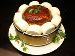 圆笼蒸粉肉