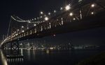 国外大桥建筑夜景