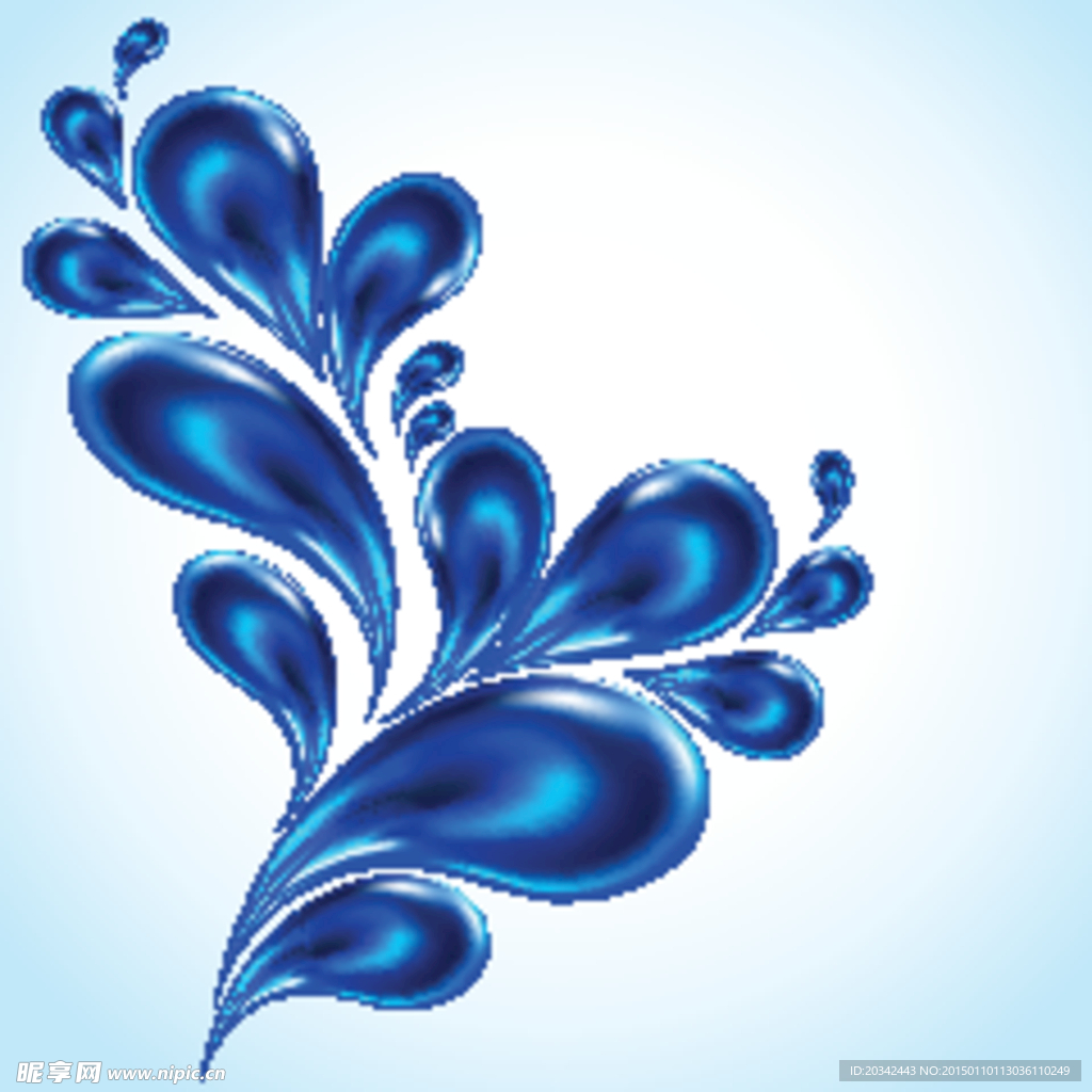 树状水花