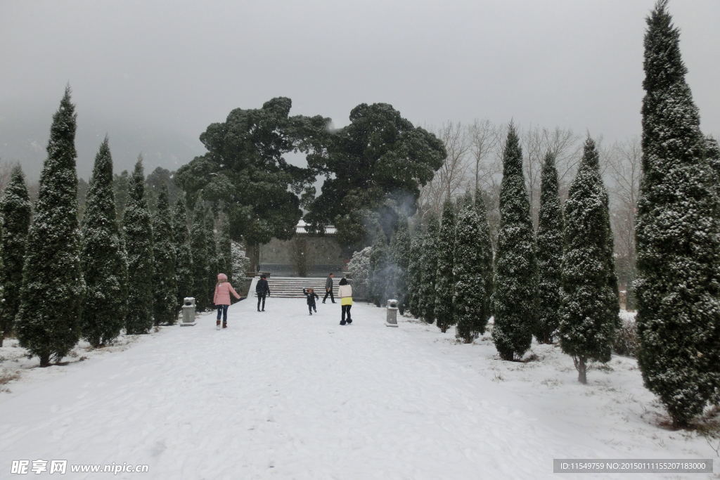 会善寺雪景