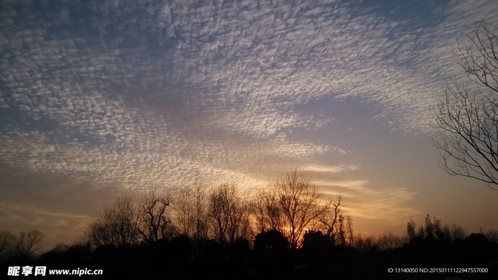 西溪湿地夕阳