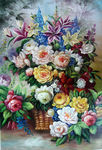 花卉油画