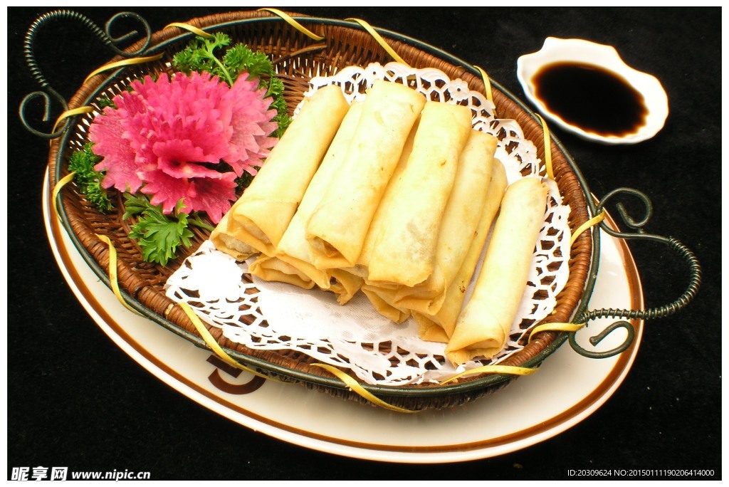鸭丝春卷