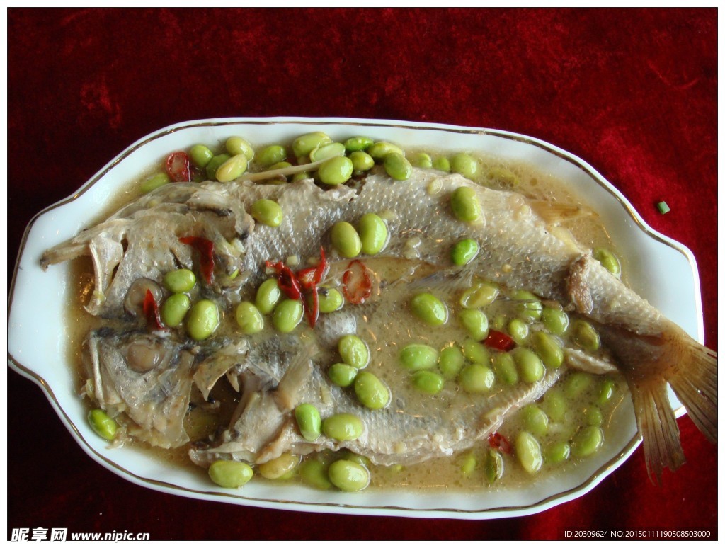 毛豆煎水暄煲来香