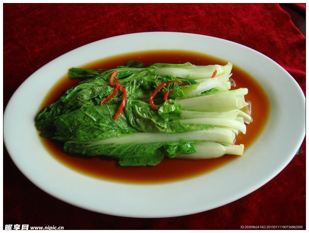葱油小白菜煲来香