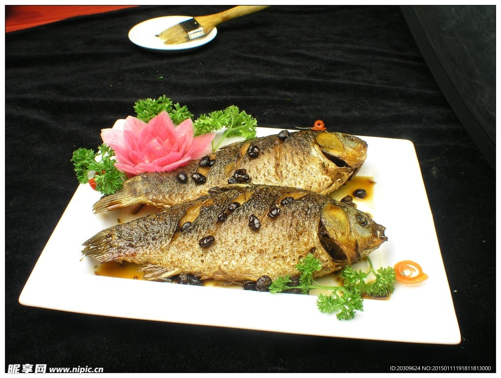 豉香鲫鱼