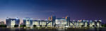 车站夜景效果图