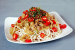 香辣肉酱拌面