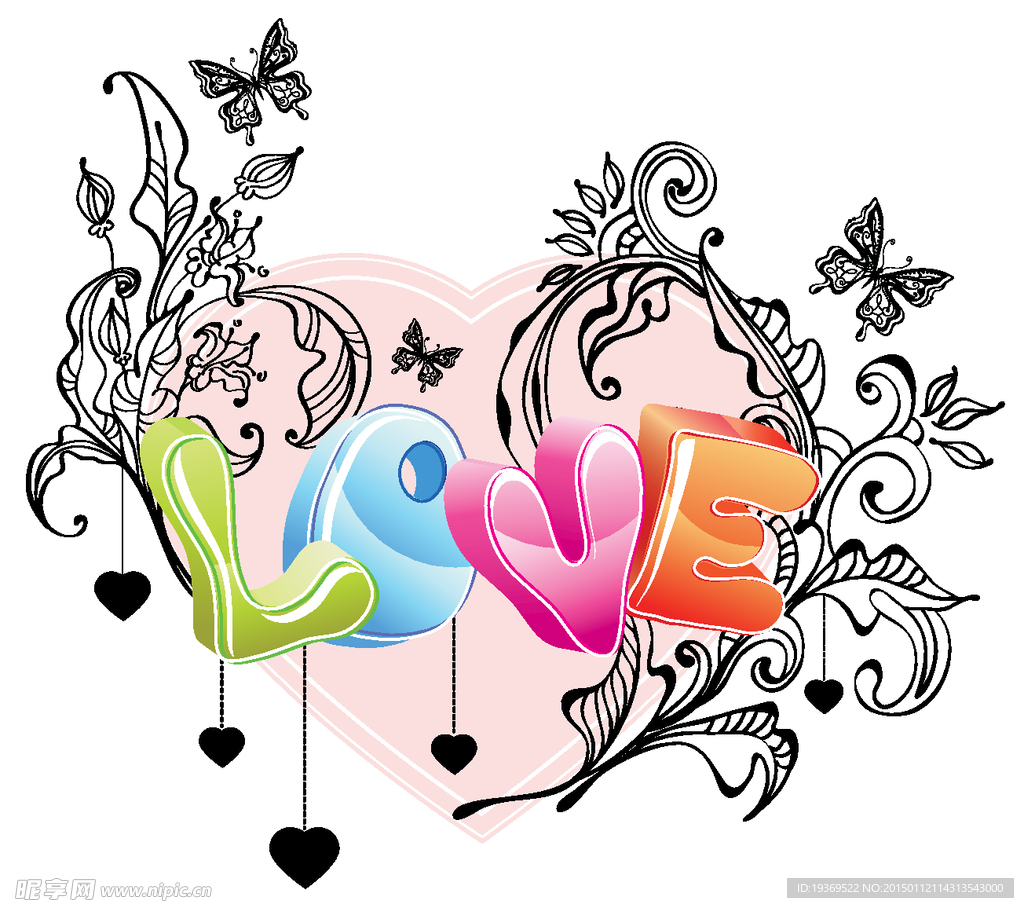 情人节love爱情素材