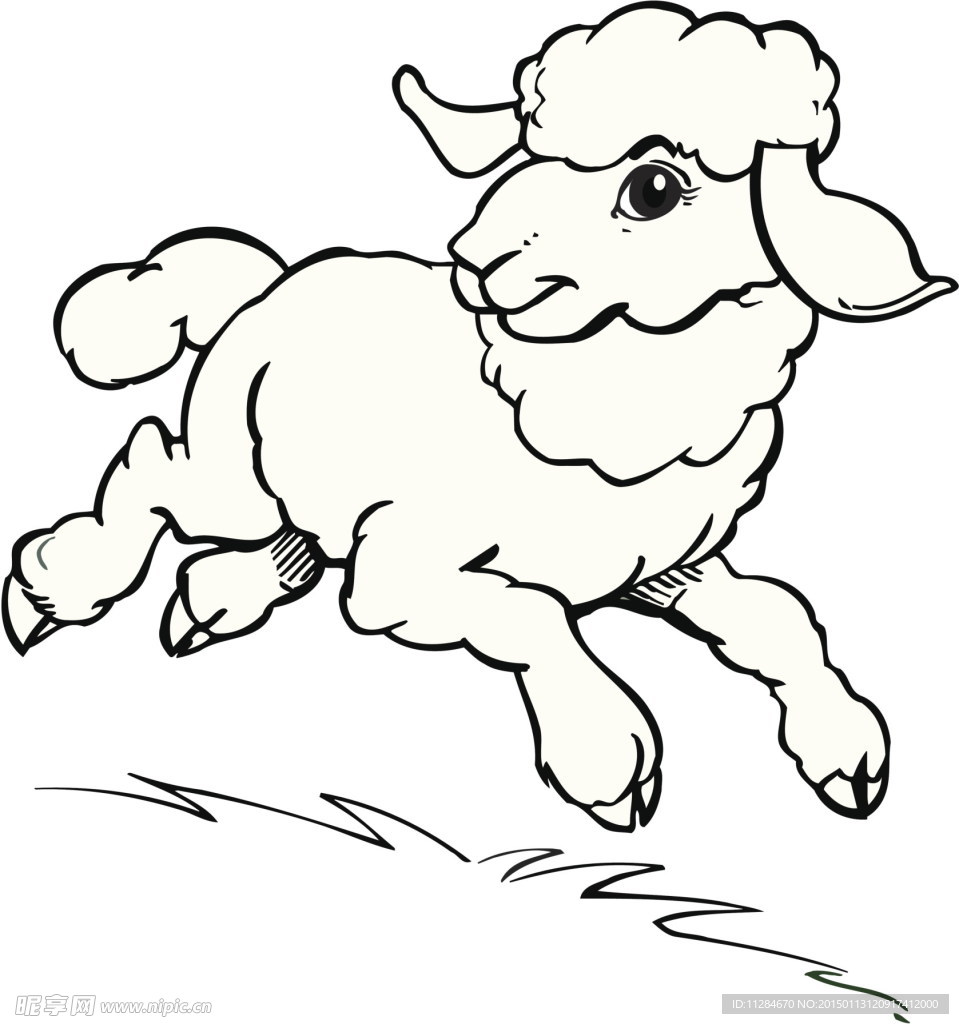 羊 简笔画