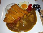 吉烈黑毛猪排咖喱饭