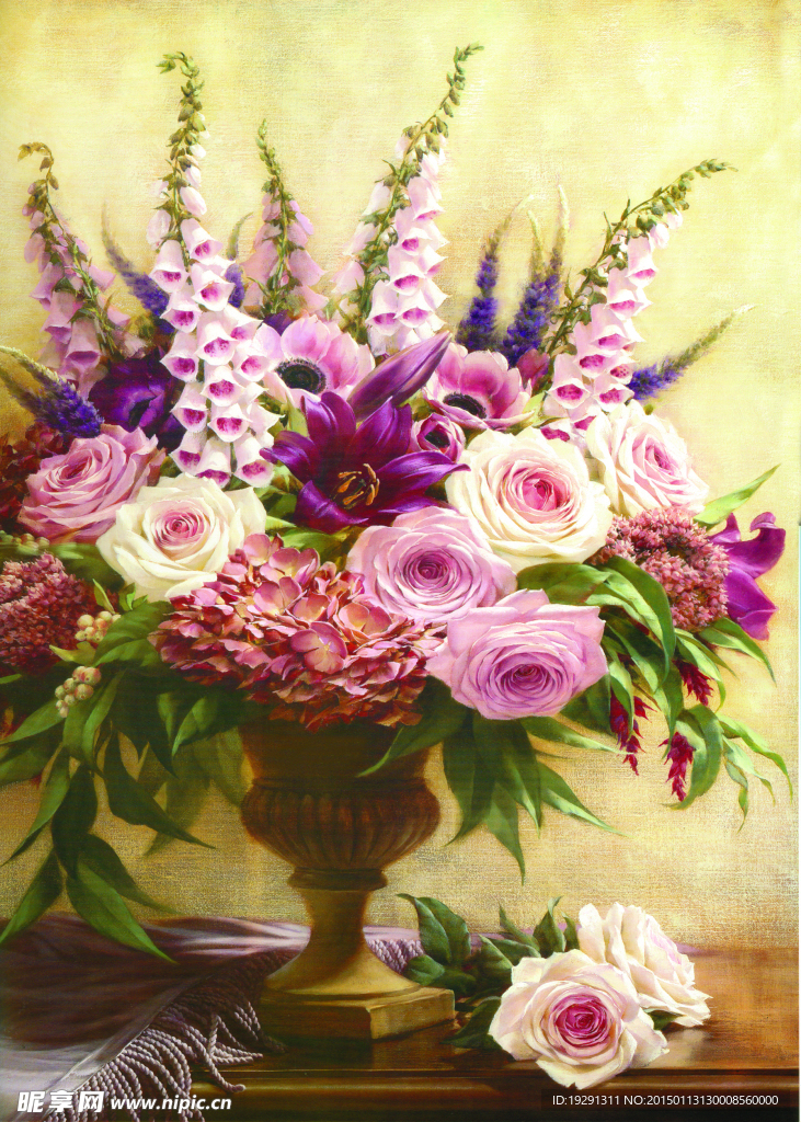 花卉油画