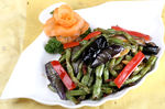 茄子烧豆角