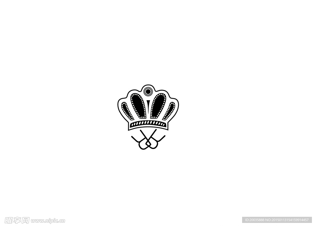 欧洲皇冠矢量AI下载