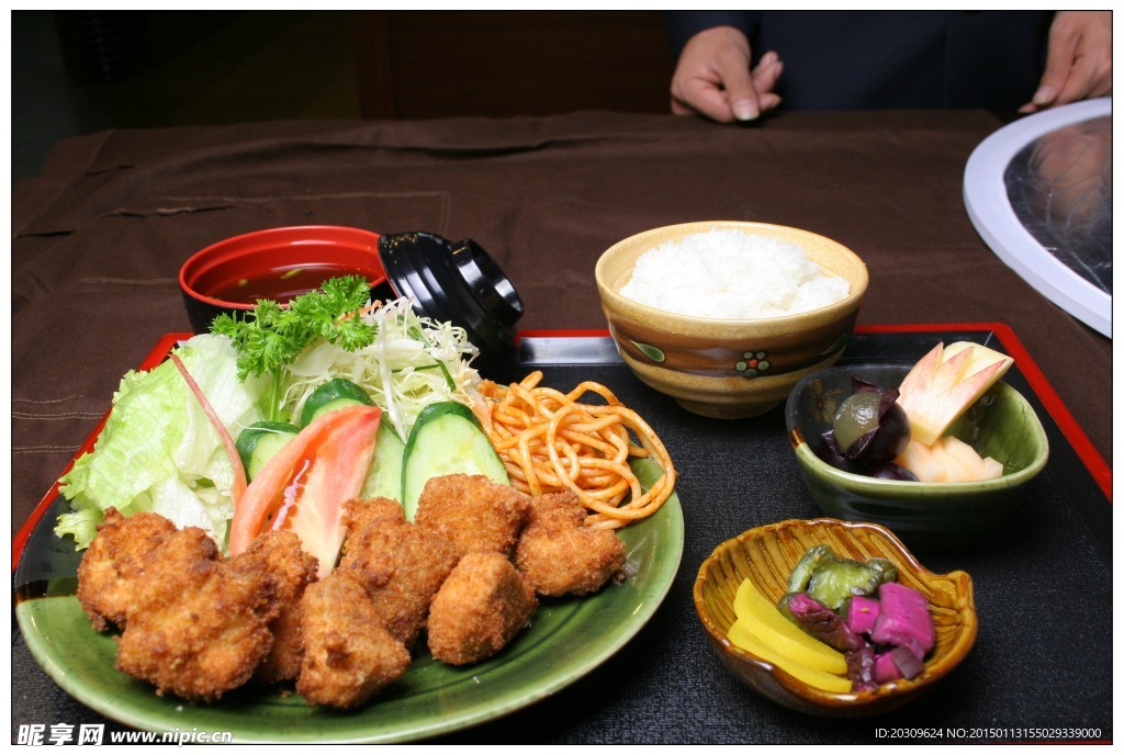炸小排套餐
