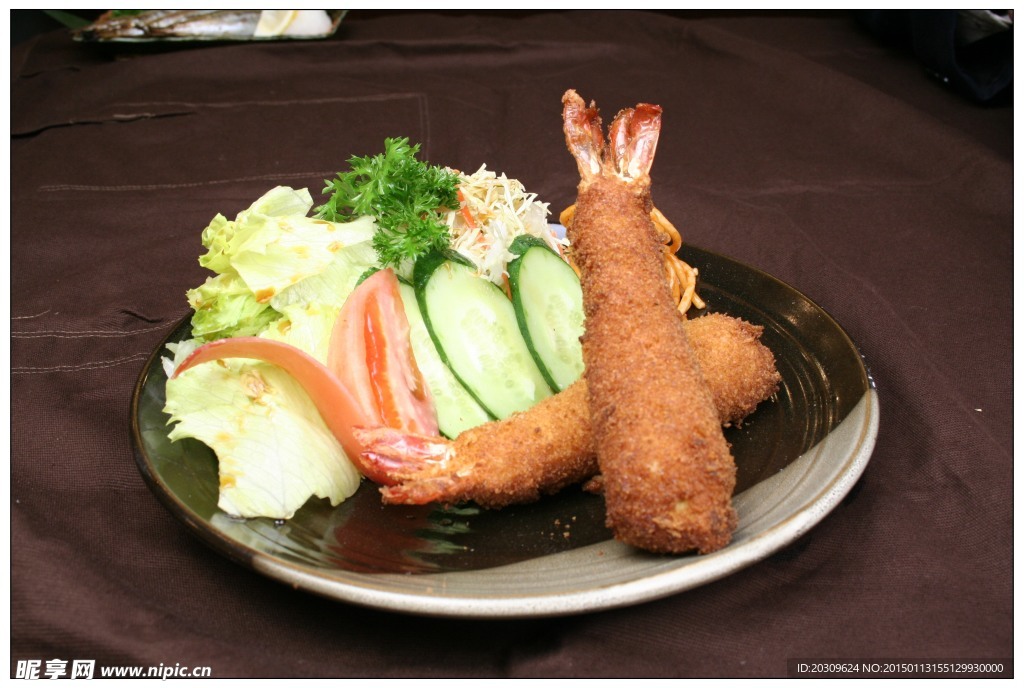 炸大虾排