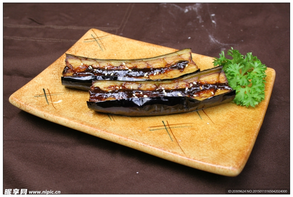 炸茄子