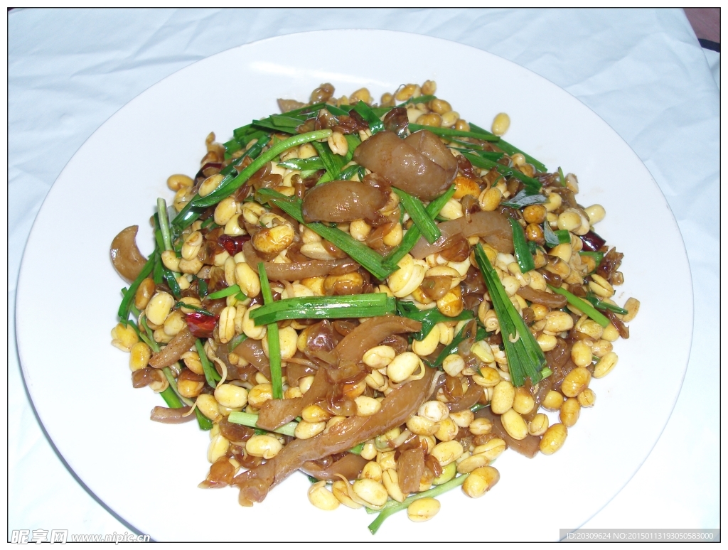 肉皮炒豆嘴