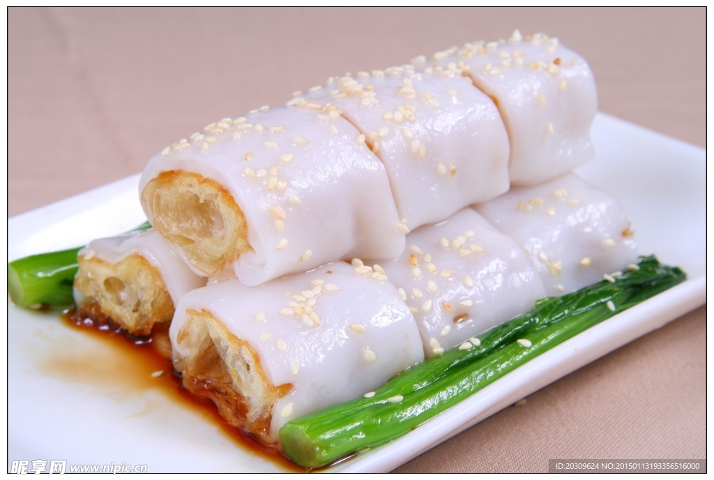 炸俩蒸肠粉